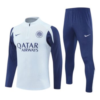 25/26 Inter Tracksuit White/Blue