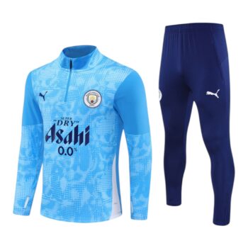 25/26 Man City Tracksuit Blue
